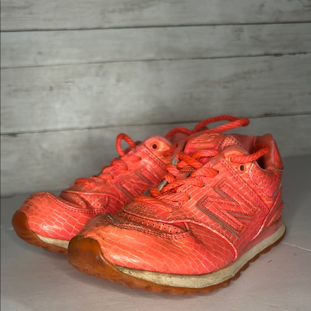 New Balance Orange Sneakers